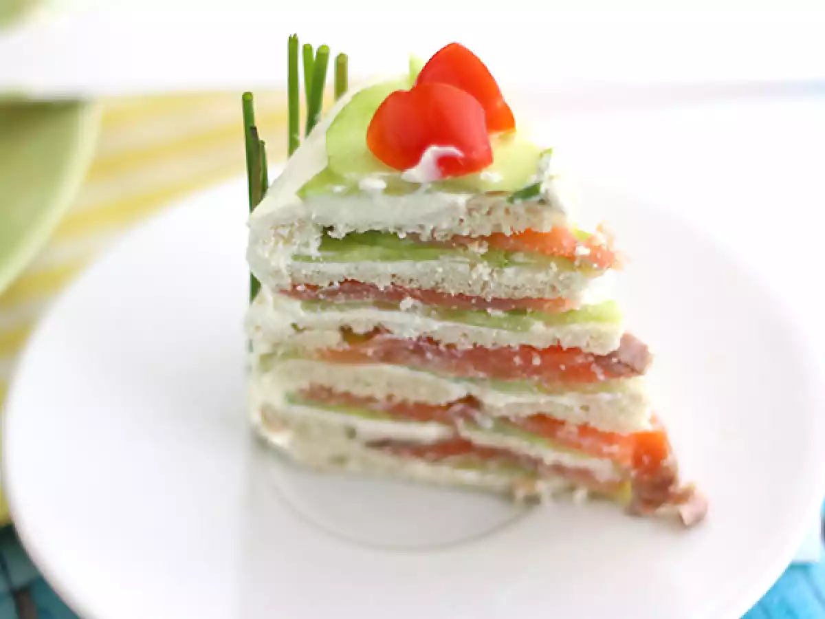 Sandwichcake, de frisse aperitiefcake - foto 5