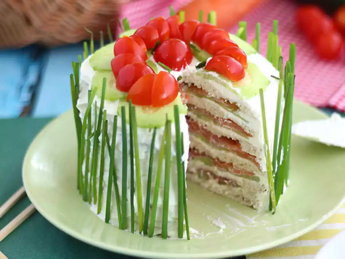 Sandwichtaart: de frisse hartige taart voor bij de borrel - foto 2