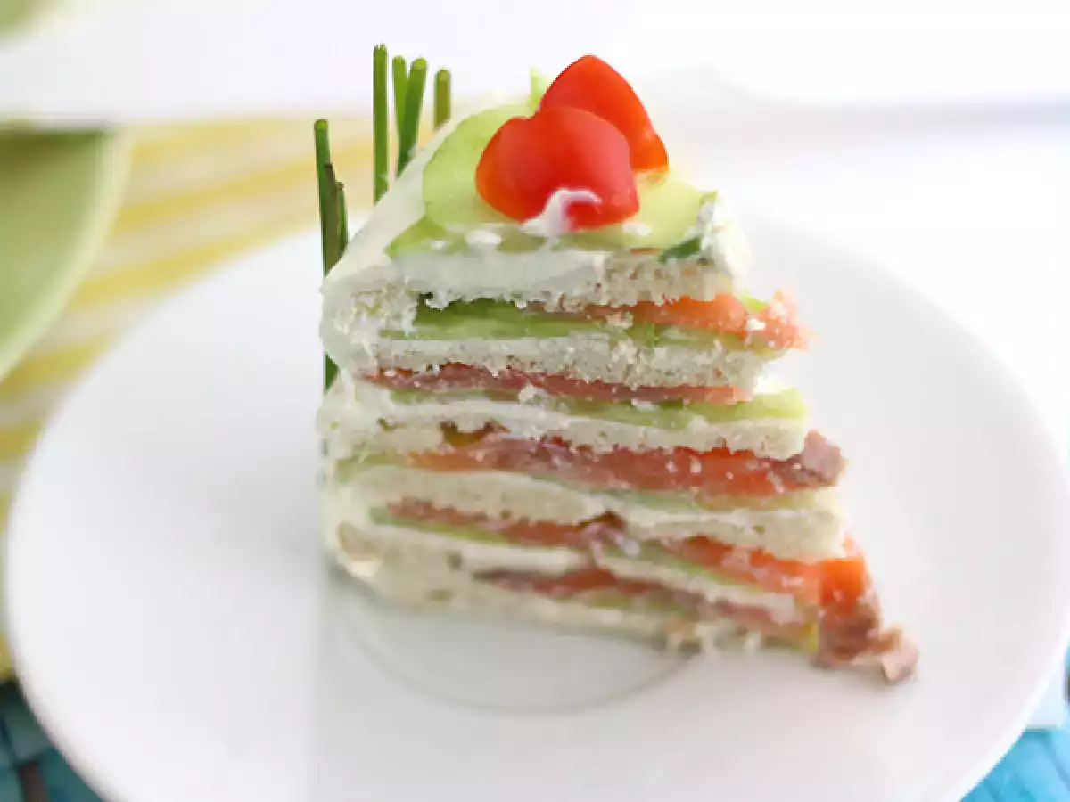Sandwichtaart: de frisse hartige taart voor bij de borrel - foto 5