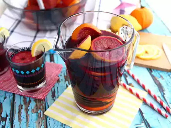 Recept Sangria met citrusvruchten