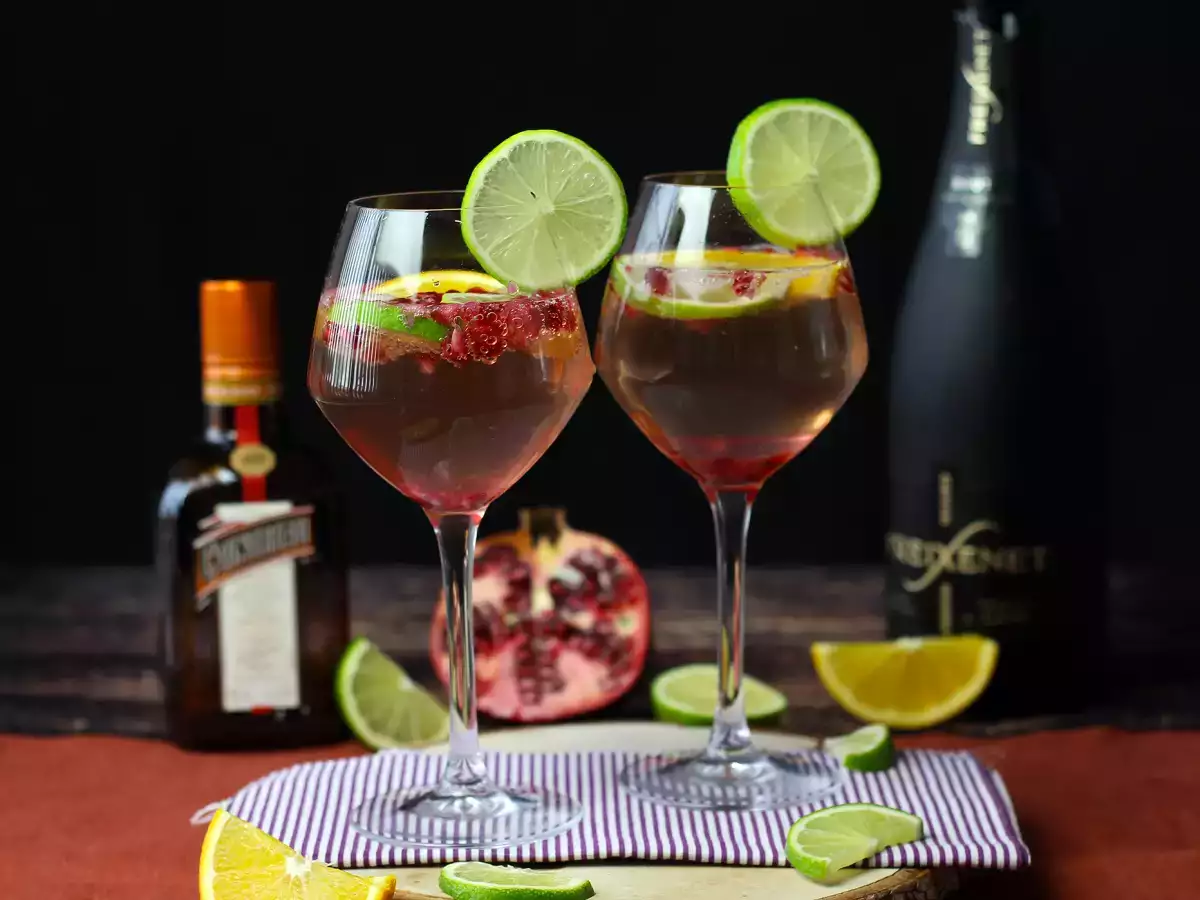 Sangria met mousserende wijn: de verfrissende ster van elk feest - foto 3