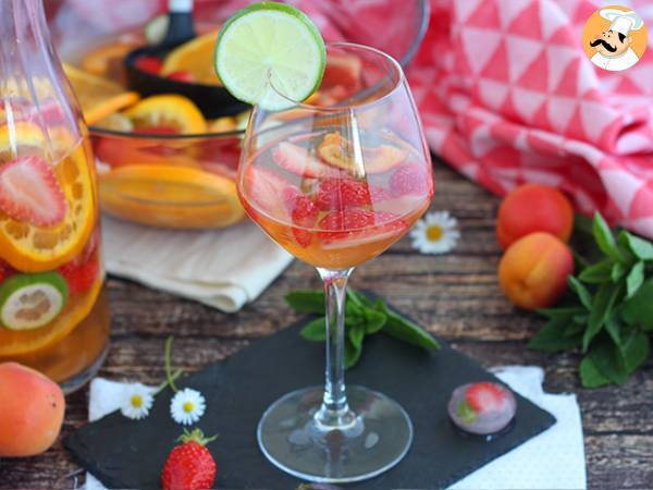 Recept Sangria met witte wijn - witte sangria