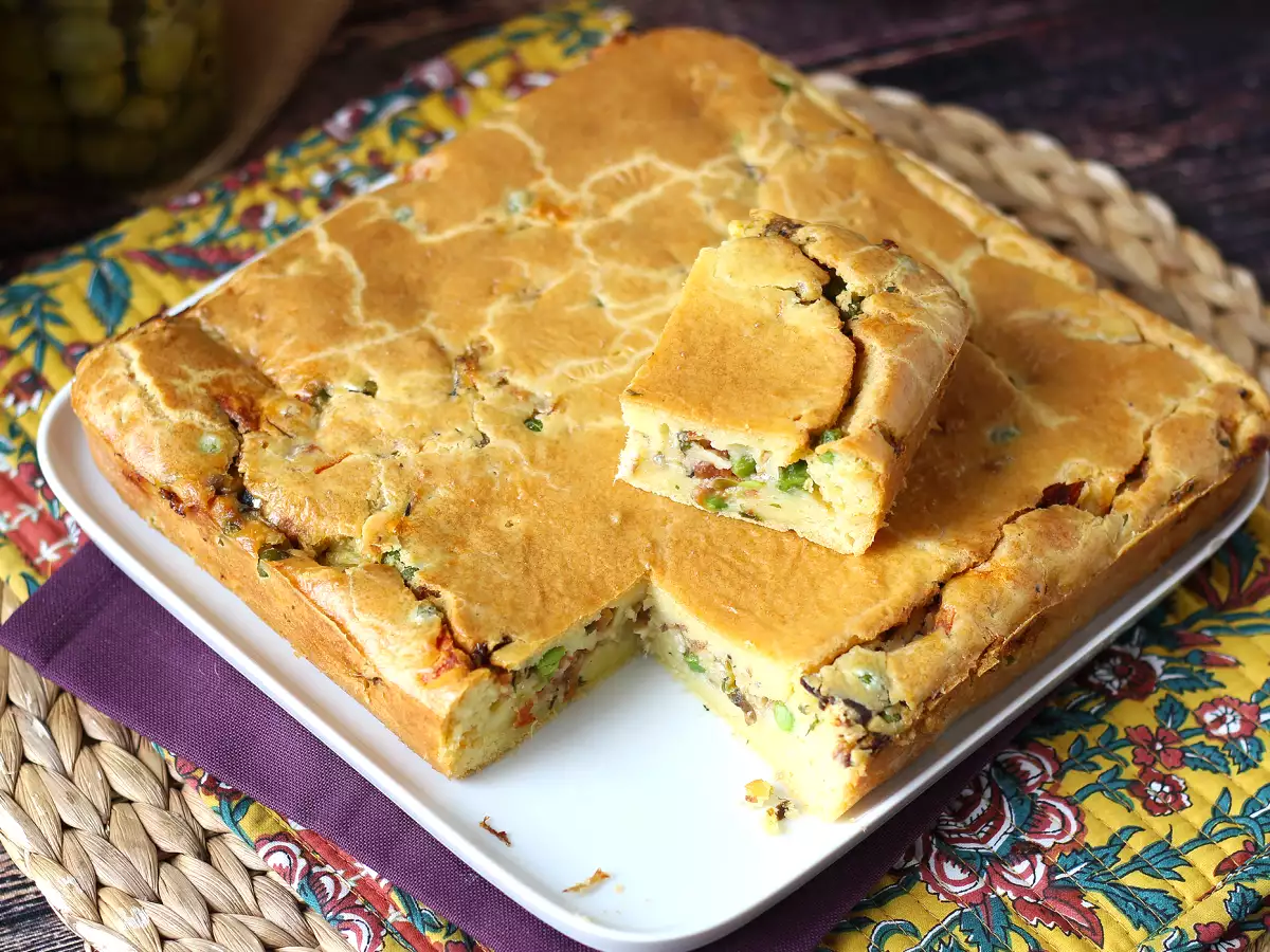 Sardientaart: een eenvoudig, vochtig en lekker recept - foto 5