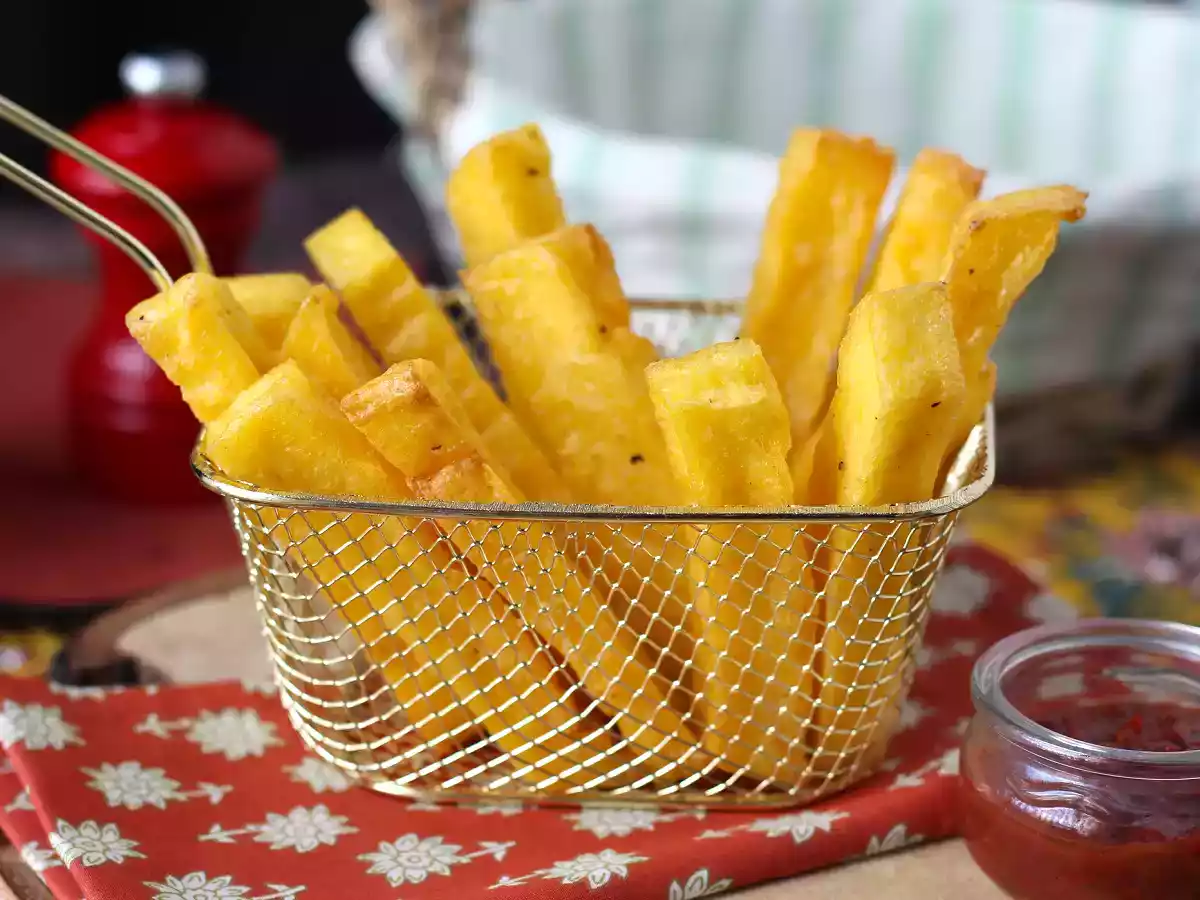 Schuldvrije gebakken polenta: knapperig, goudkleurig en perfect in de Air Fryer! - foto 2