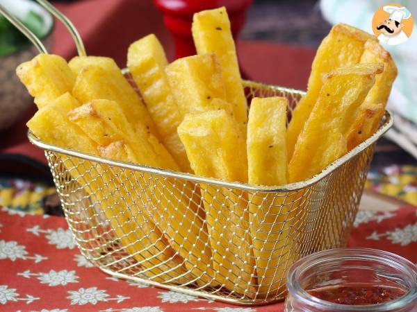 Schuldvrije gebakken polenta: knapperig, goudkleurig en perfect in de Air Fryer!