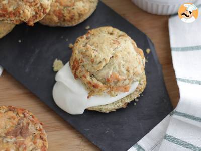 Scones met gerookte zalm en dille - foto 2