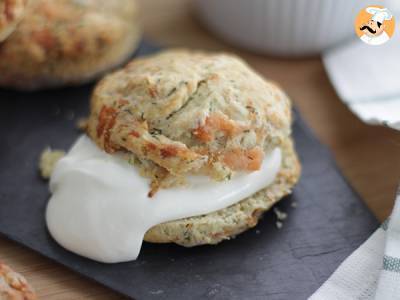 Scones met gerookte zalm en dille - foto 3