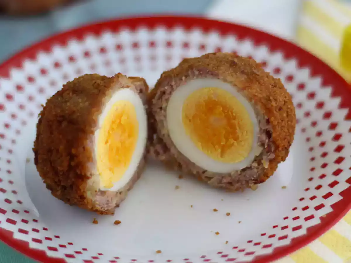 Scotch eggs - Gepaneerde eieren in Schotse stijl - foto 2