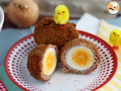 Scotch eggs - Gepaneerde eieren in Schotse stijl