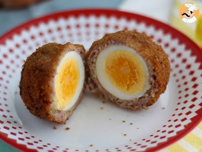 Scotch eggs - Gepaneerde eieren in Schotse stijl - foto 2