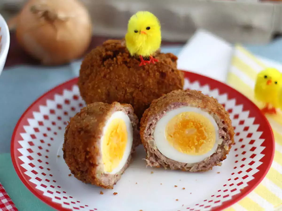 Scotch eggs – Schotse gepaneerde eieren
