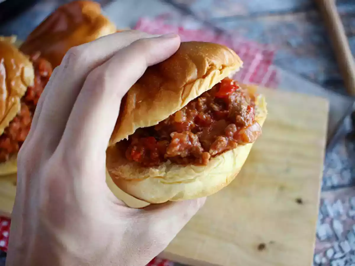 Sloppy Joes-stijl hamburger - foto 2