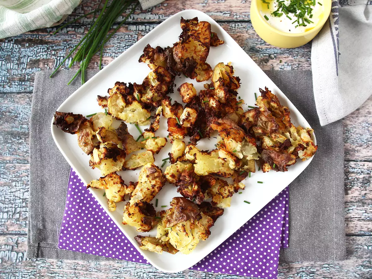 Smashed potatoes uit de airfryer: het ultieme knapperige bijgerecht! - foto 2