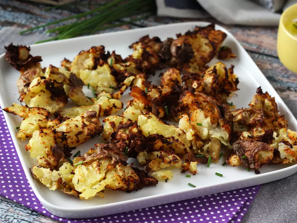 Smashed potatoes uit de airfryer: het ultieme knapperige bijgerecht! - foto 5