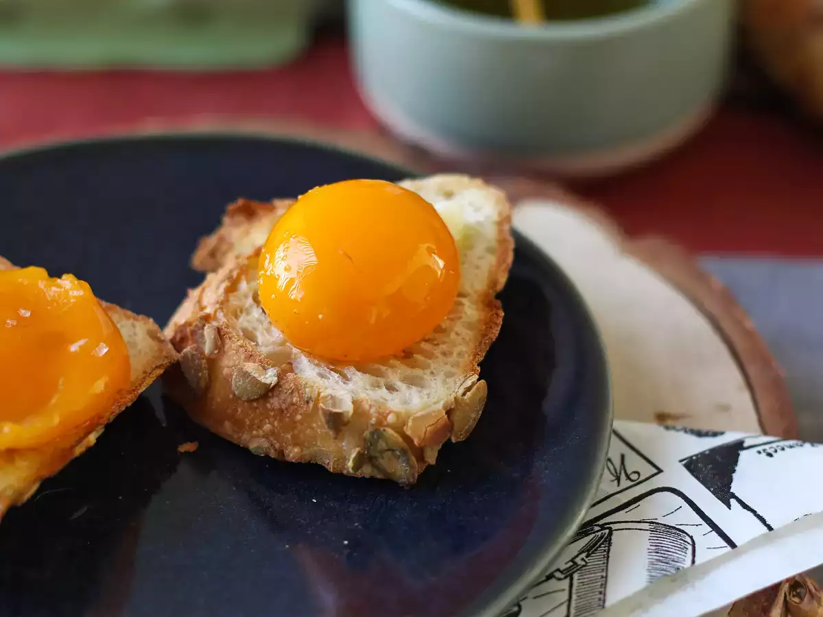Smeerbare gekonfijte eidooiers uit de airfryer - foto 3