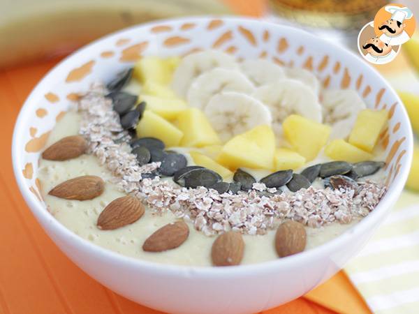 Smoothie bowl van mango en banaan - foto 3