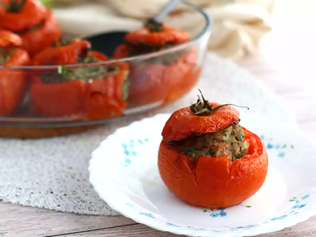 Snel en makkelijk gevulde tomaten - foto 2
