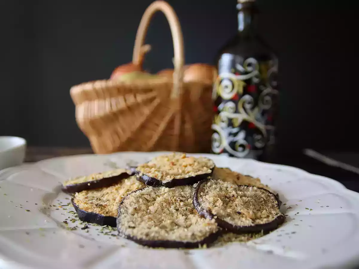 Snel gebakken aubergines, een lekker en licht bijgerecht