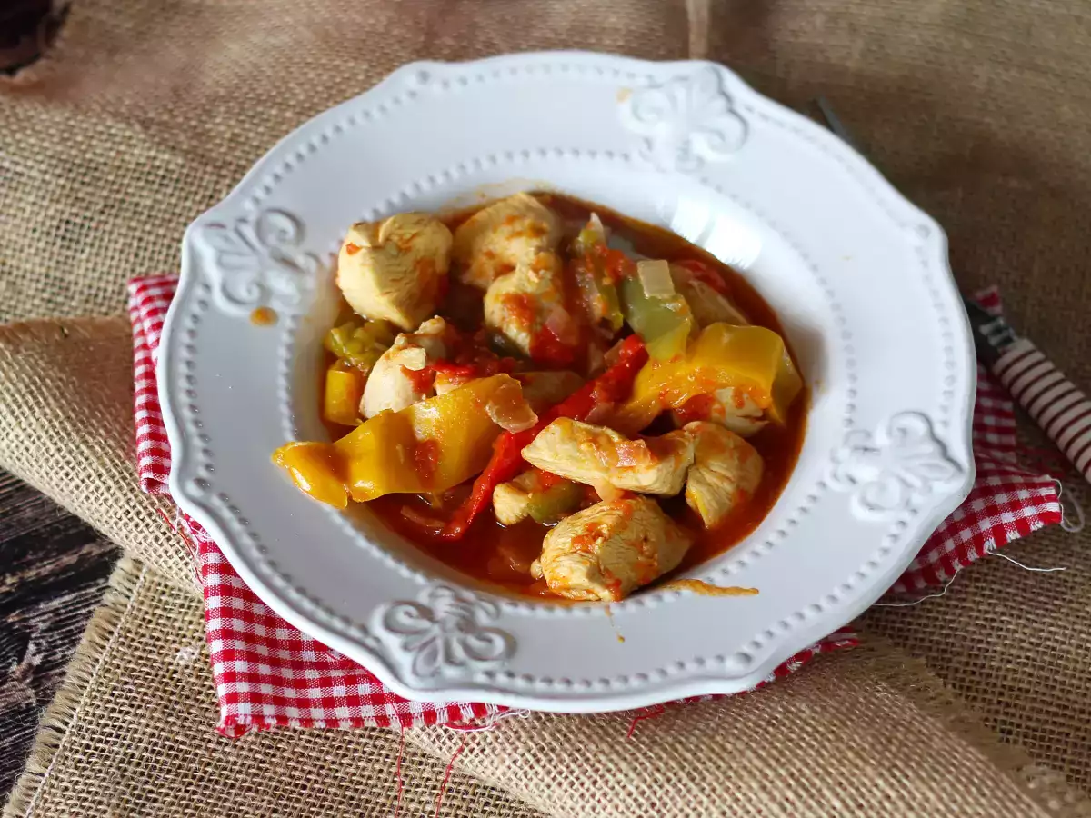 Snelle Baskische kip uit de Cookeo - foto 4