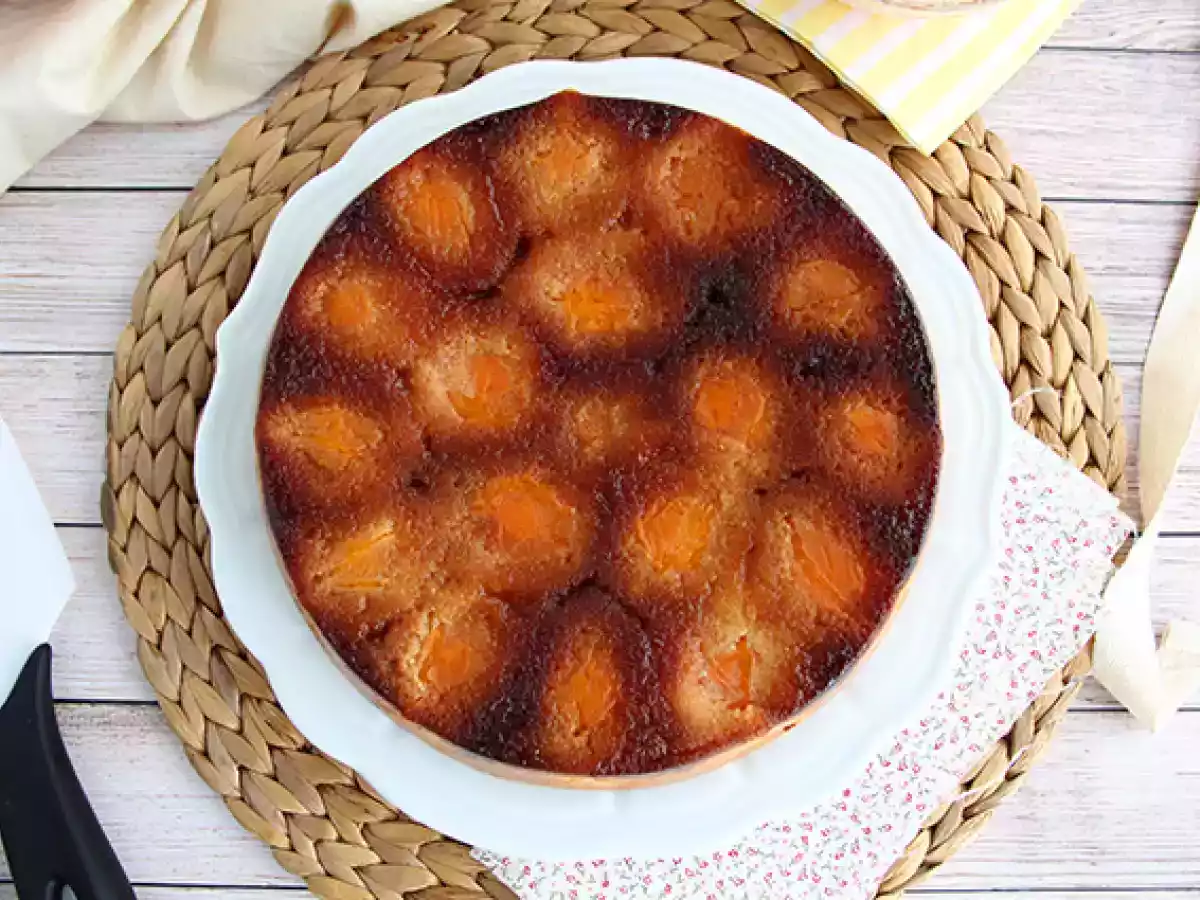 Snelle en makkelijke abrikozencake - foto 3