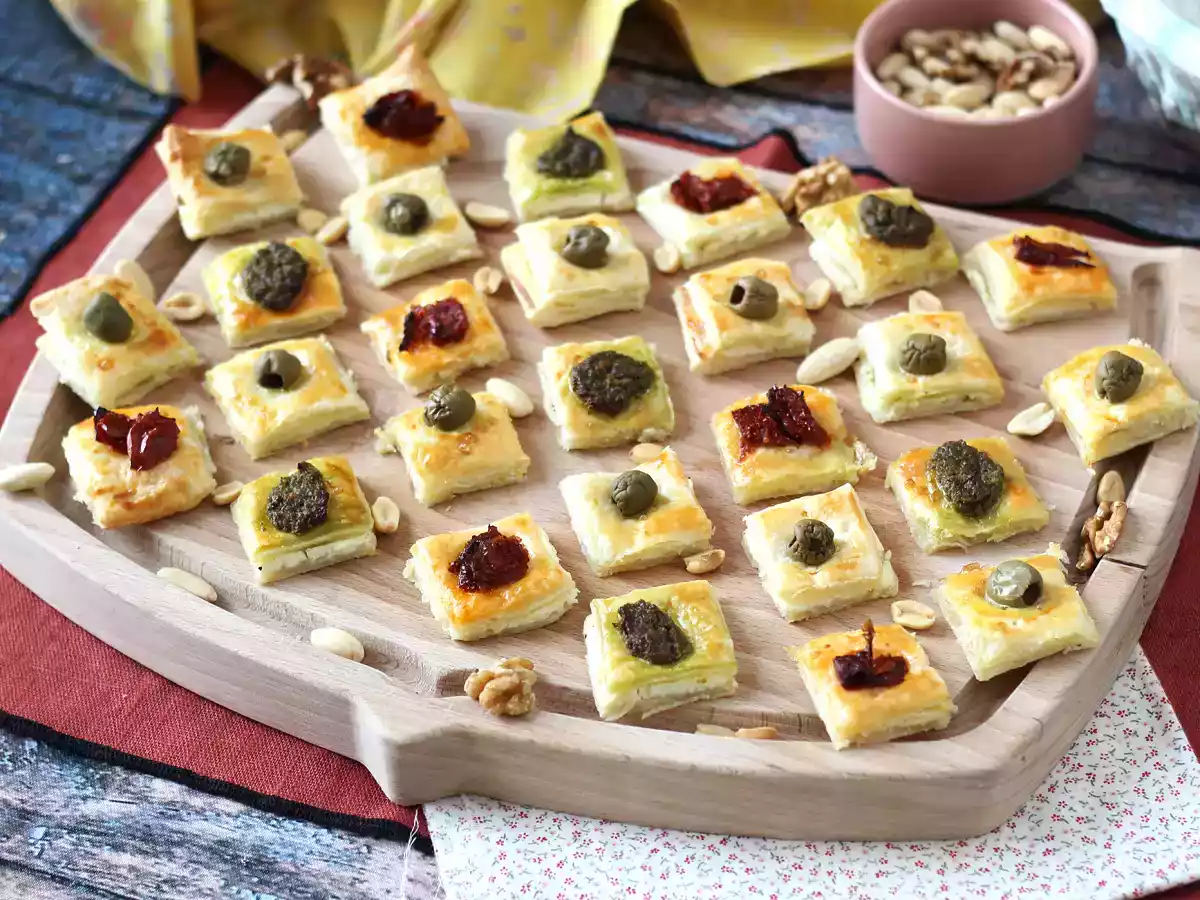 Snelle en makkelijke bladerdeeghapjes voor een heerlijk aperitief! - foto 2