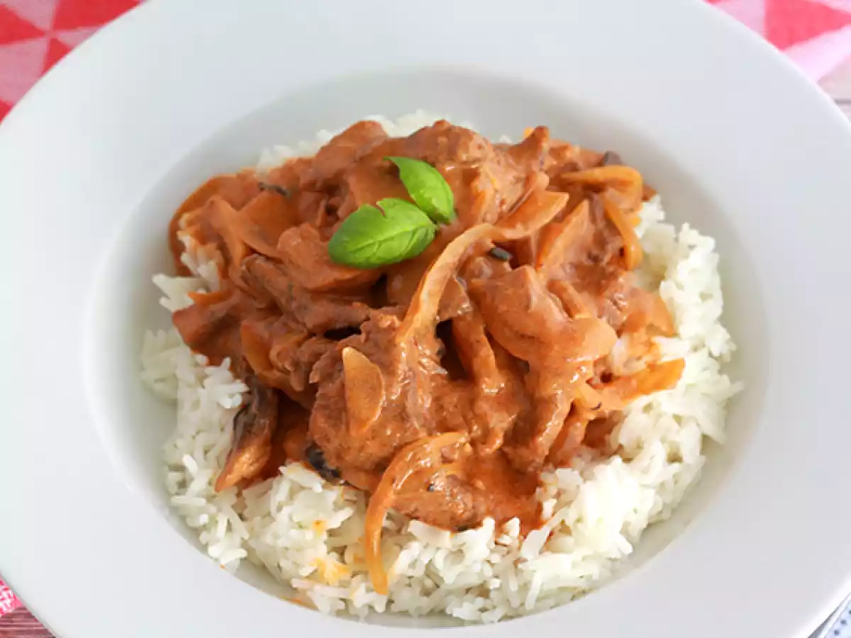 Snelle en makkelijke Rundvlees Stroganoff - foto 2