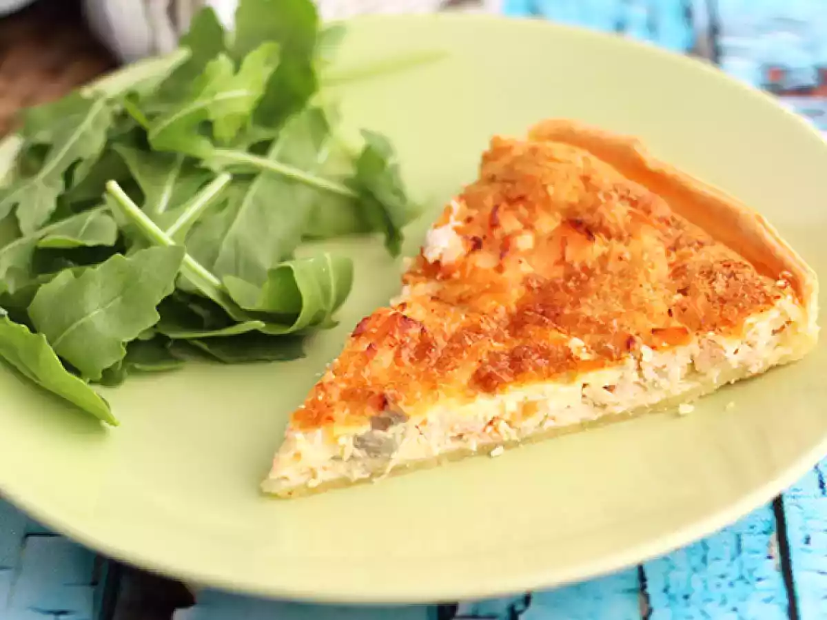 Snelle en makkelijke zalmquiche - foto 2