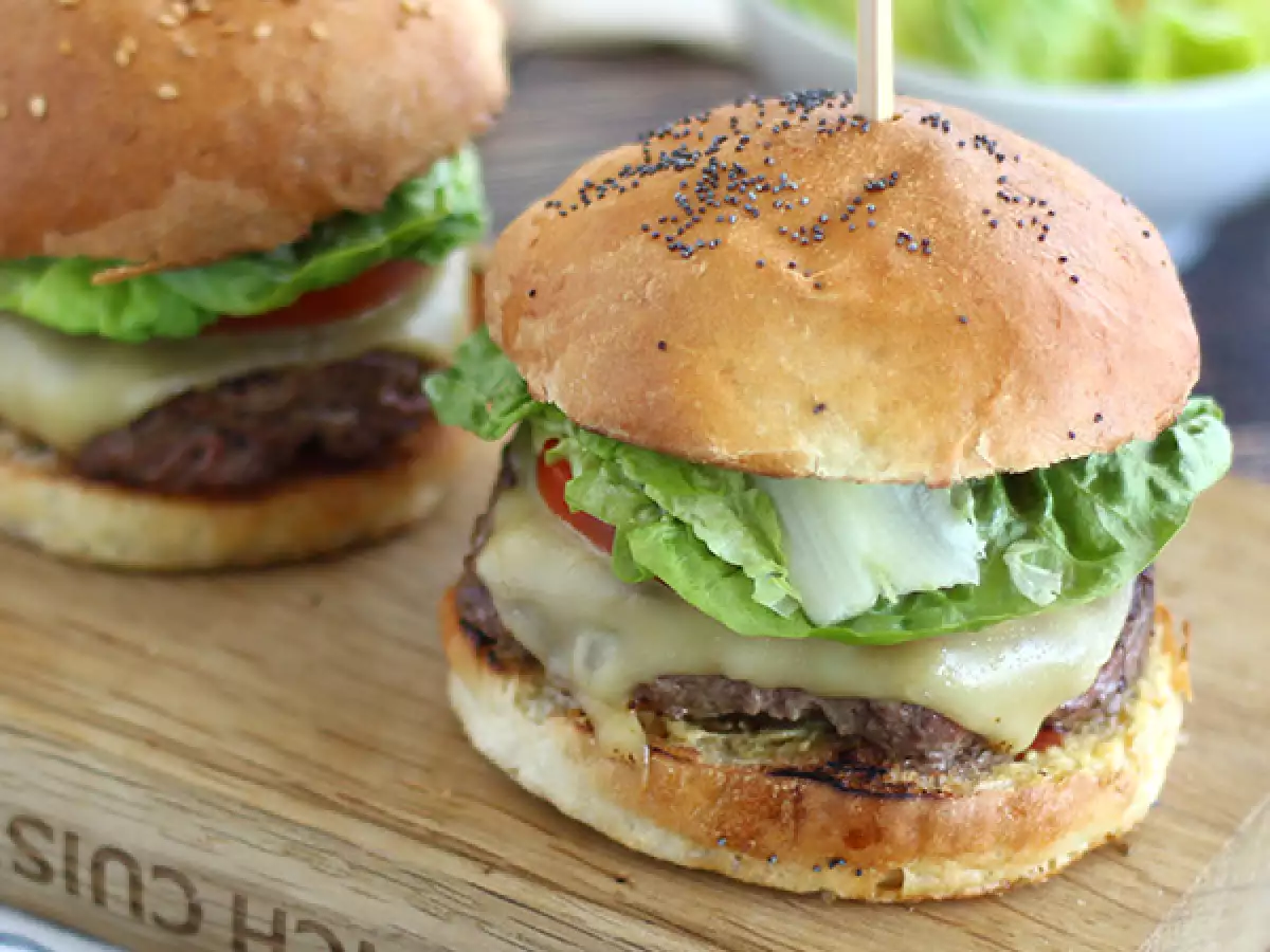 Snelle en makkelijke zelfgemaakte burger - foto 2