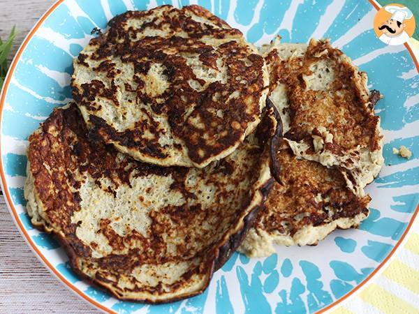 Snelle glutenvrije pannenkoeken met banaan en eieren - foto 2