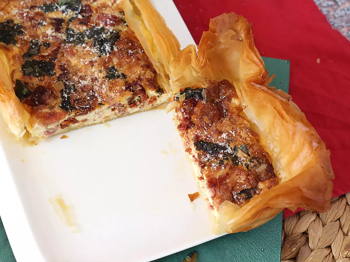 Snelle Italiaanse filodeegtaart - foto 2