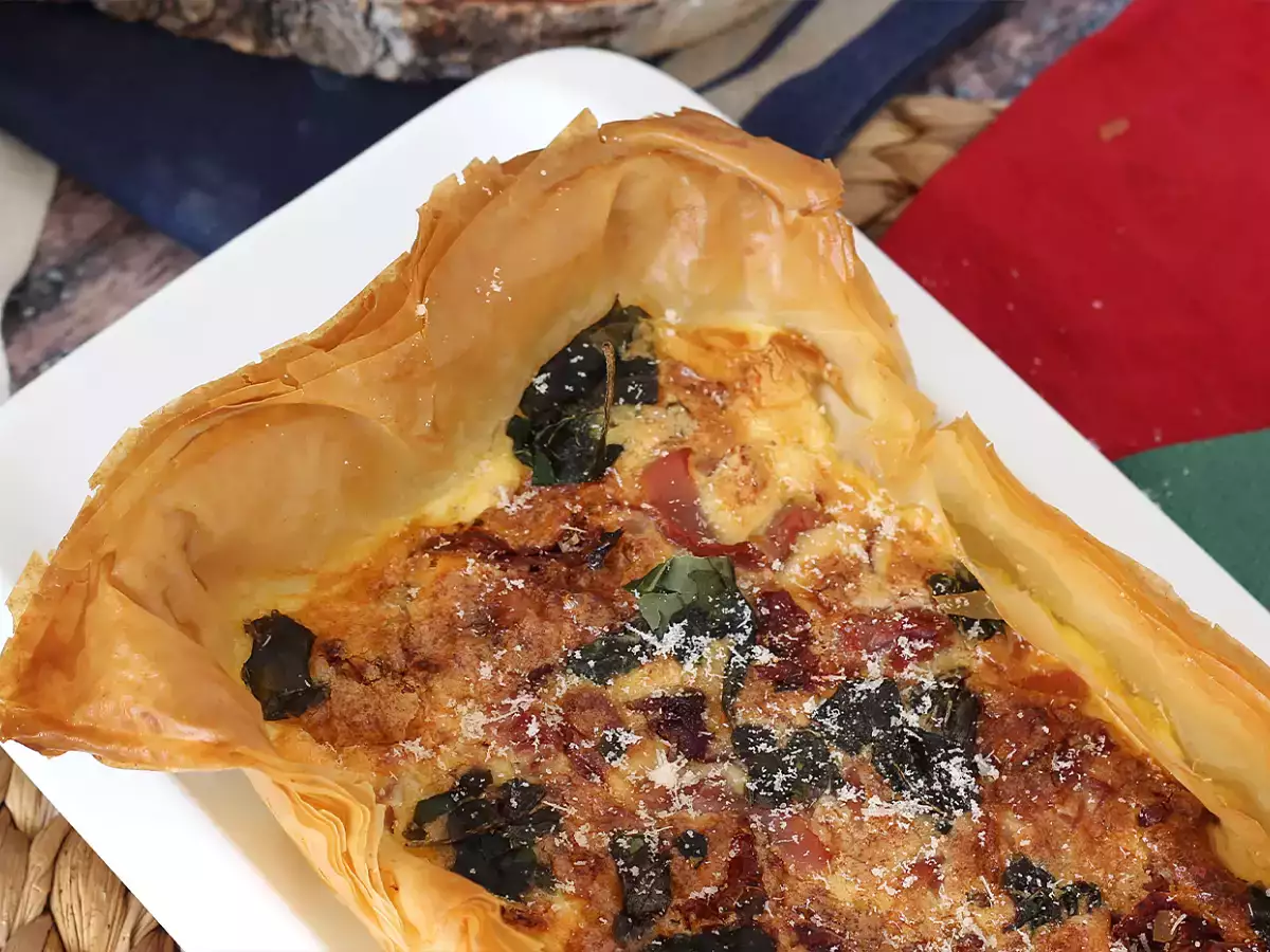 Snelle Italiaanse filodeegtaart - foto 3