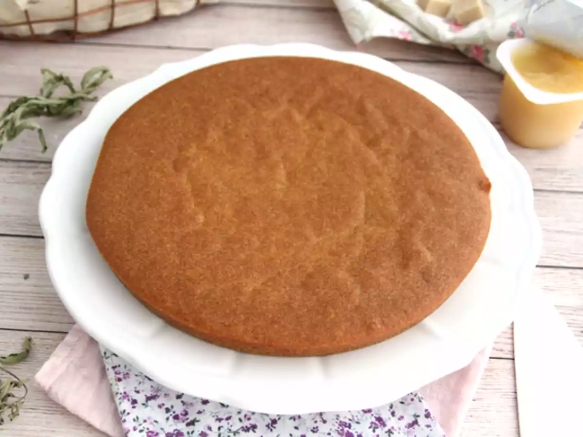 Sojayoghurtcake met appelmoes (veganistisch en glutenvrij)