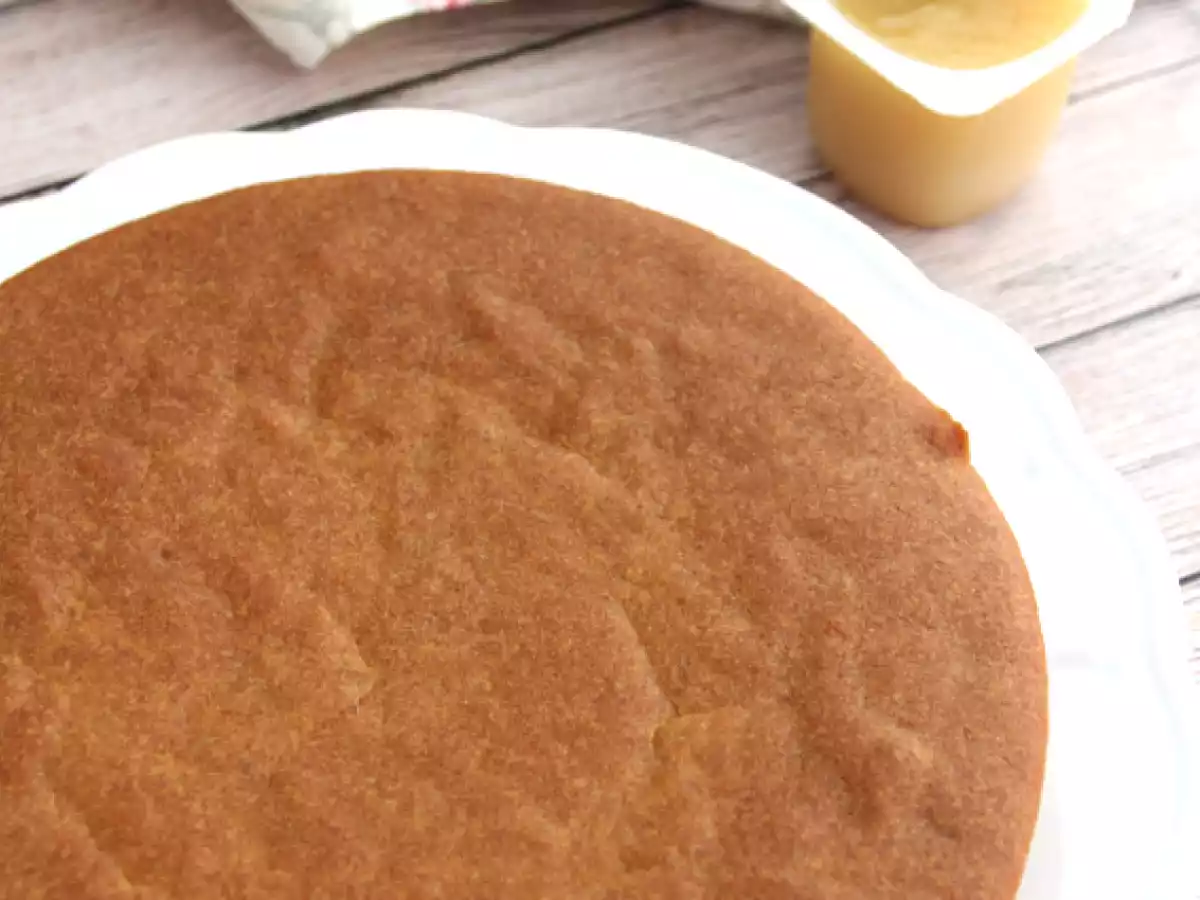 Sojayoghurtcake met appelmoes (veganistisch en glutenvrij) - foto 2