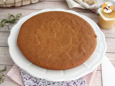 Sojayoghurtcake met appelmoes (veganistisch en glutenvrij)