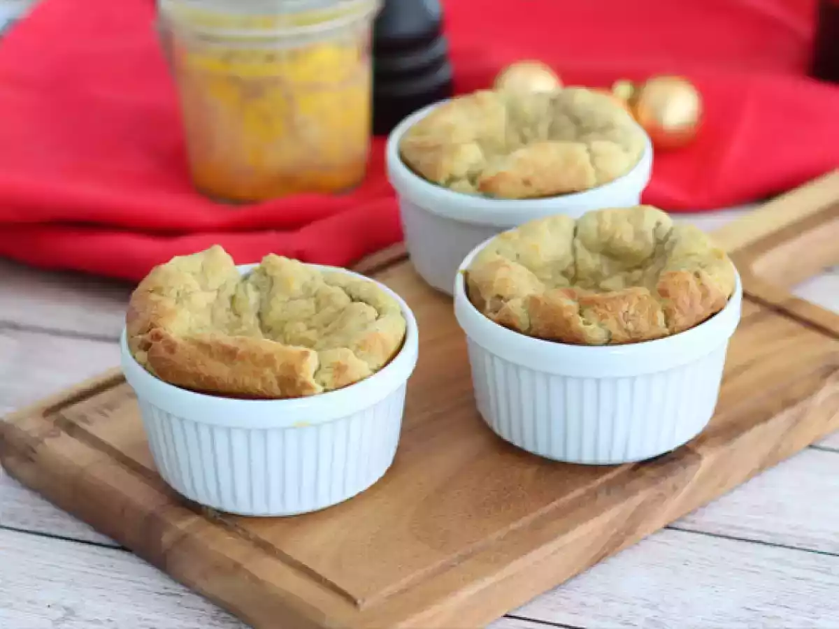 Soufflés van ganzenlever