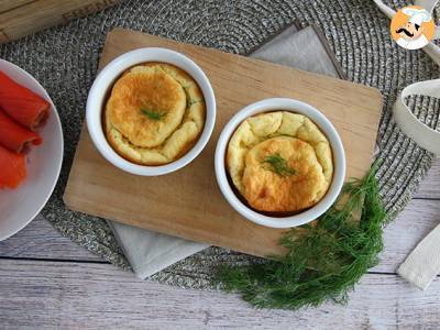 Soufflés van gerookte zalm en fromage frais - foto 3