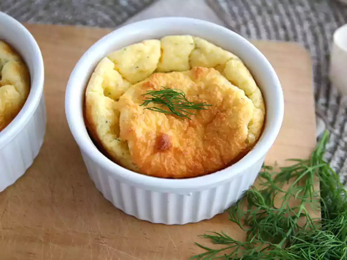 Soufflés van gerookte zalm en verse kaas - foto 4
