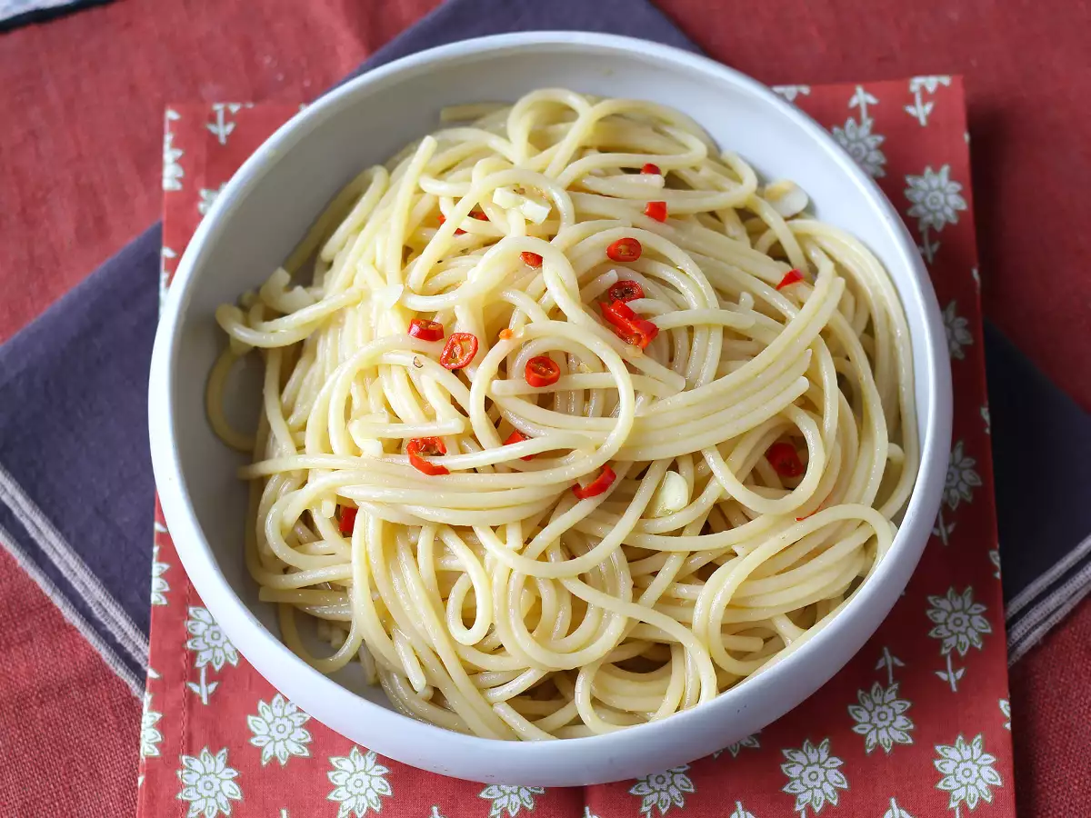 Spaghetti aglio, olio e peperoncino: het Italiaanse lastminute-gerecht - foto 3