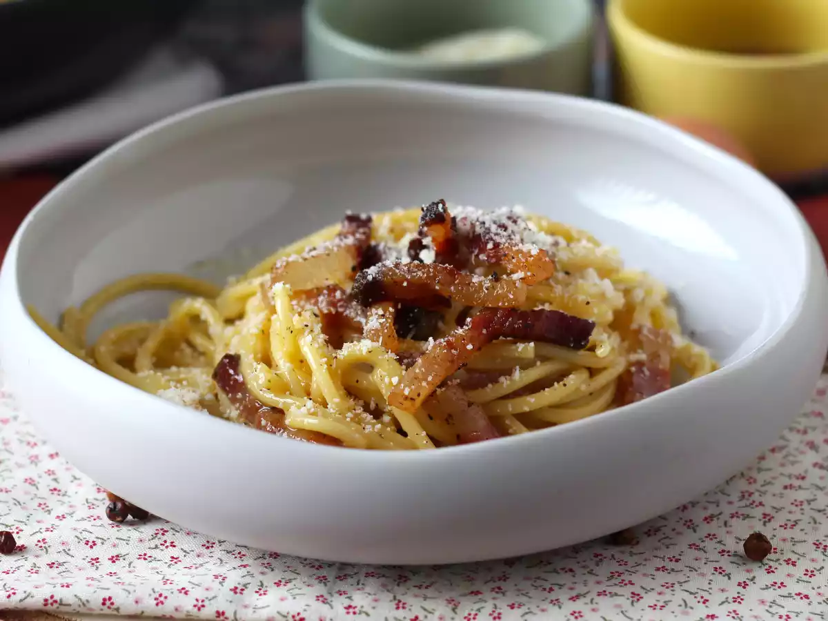 Spaghetti alla carbonara, het echte Italiaanse recept!