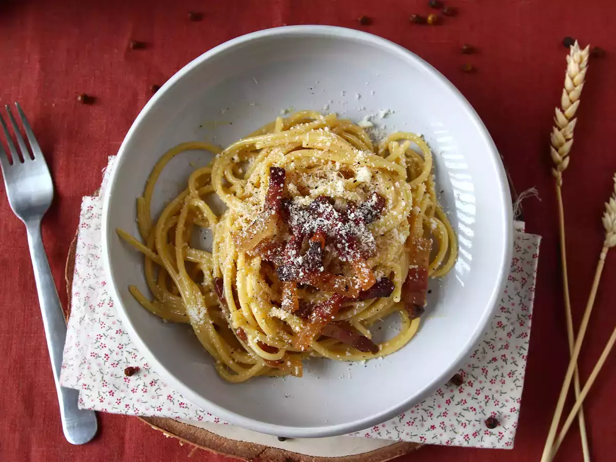 Spaghetti alla carbonara: het échte Italiaanse recept voor carbonara! - foto 6