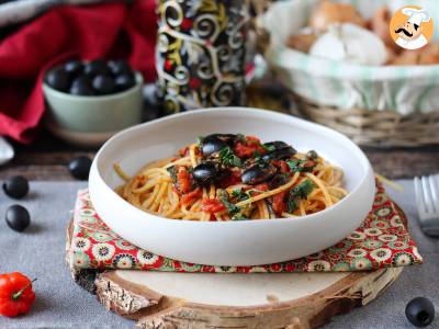 Spaghetti alla puttanesca, een snel en lekker voorgerecht