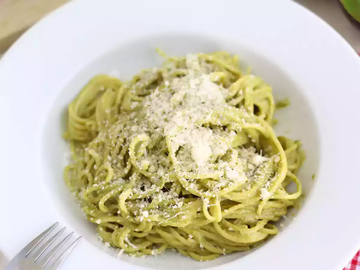 Spaghetti carbonara met avocado - foto 2