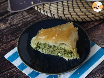 Spanakopita, de supermakkelijke Griekse taart met spinazie en feta