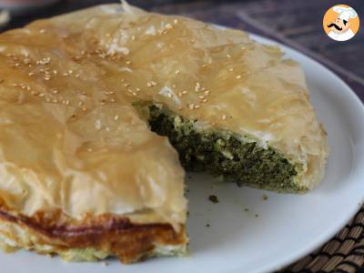 Spanakopita, de supermakkelijke Griekse taart met spinazie en feta - foto 2