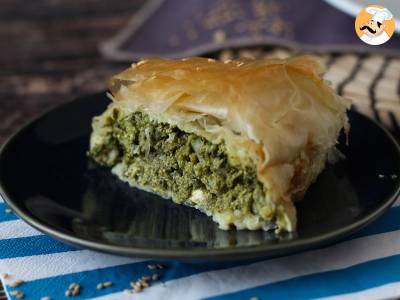 Spanakopita, de supermakkelijke Griekse taart met spinazie en feta - foto 5