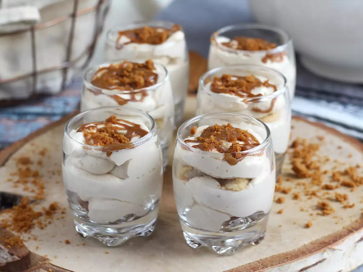 Speculaasmousse in glaasjes - foto 3