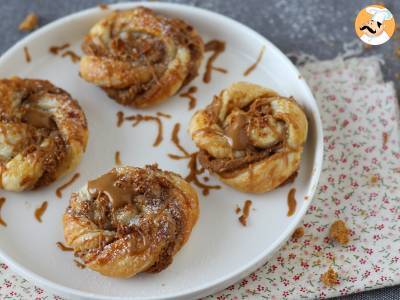 Speculoos bladerdeegkoekjes - snel en makkelijk te maken - foto 3