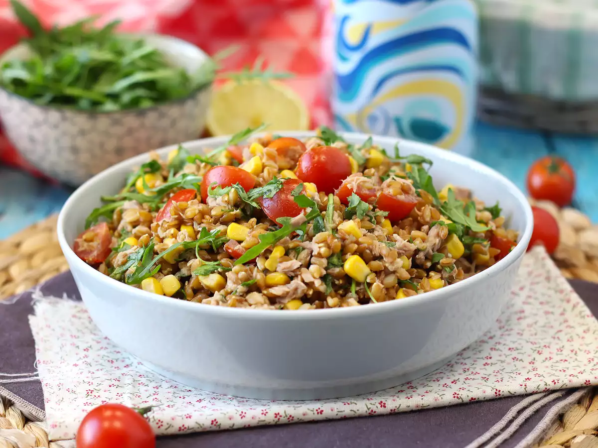 Spelt-tonijnsalade: licht, smaakvol en het hele jaar door perfect