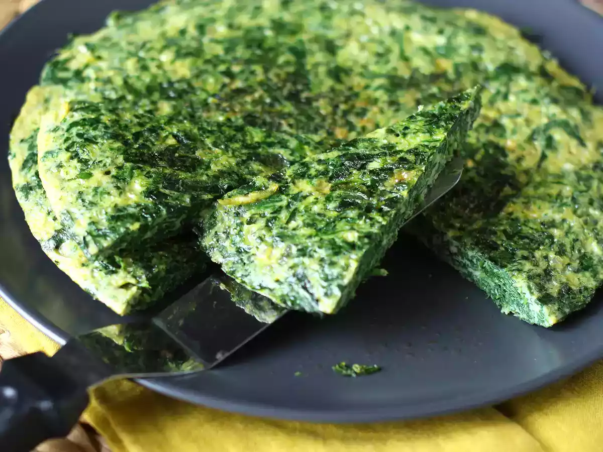 Spinazieomelet, het makkelijke en lekkere vegetarische voorgerecht - foto 4