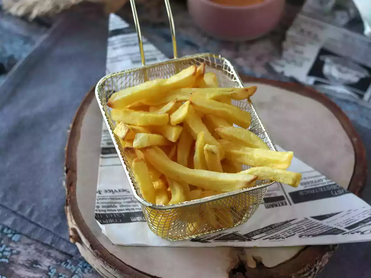 Super knapperige bevroren frietjes met Air Fryer! - foto 2